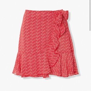WRAP MINI SKIRT
